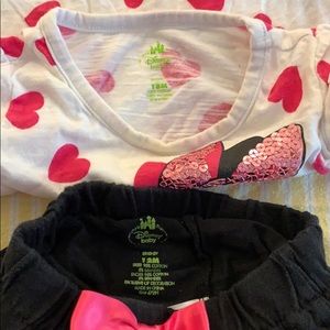 Disney Minnie Mouse skort set